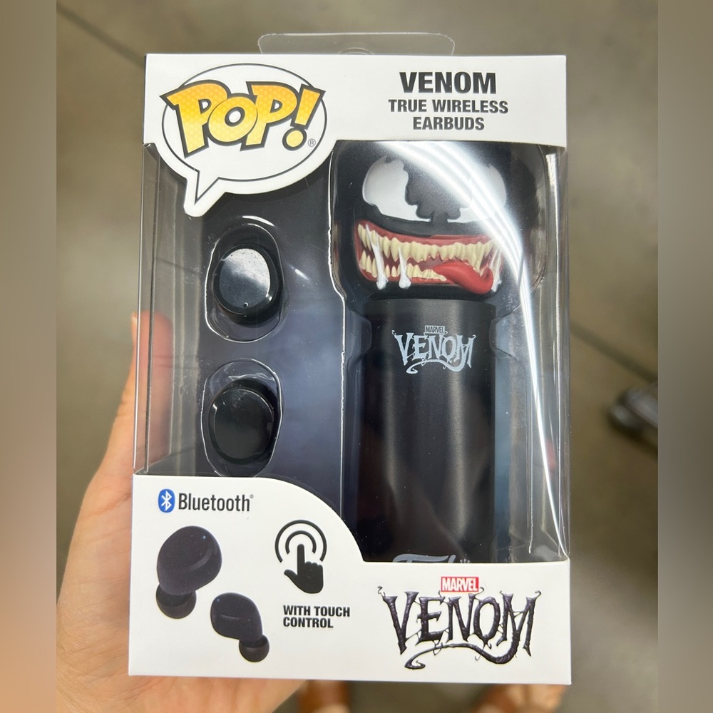 Funko Venom Black True Wireless Earbuds